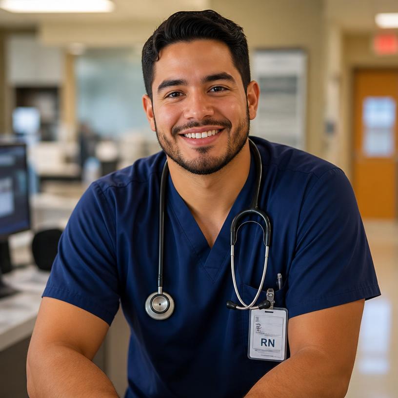 Portrait of Miguel R., LPN